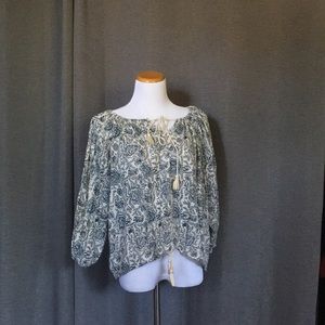 Floral blouse!